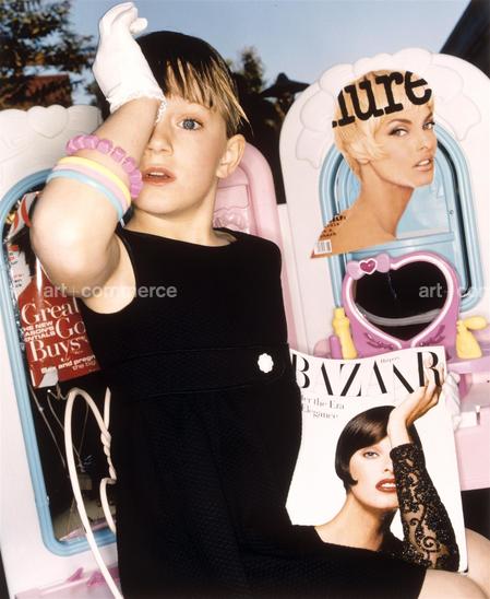 Linda Evangelista Girl, Disney World Flordia, The New York Times Magazine, 1995