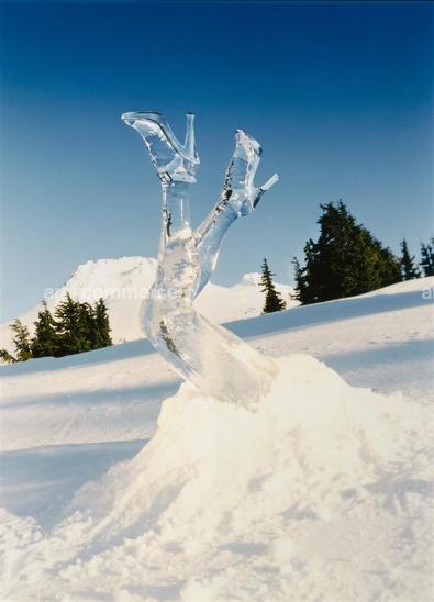 Chanel on Ice, Oregon, Paris Vogue, 1997